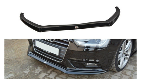 Splitter Audi A4 B8 Facelift przód v.2 Gloss Black