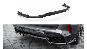 Splitter BMW X5 F95 Facelift M-Pack Rear Central with Diffuser