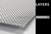 Stainless steel heat shield 0.15mm 500x500mm