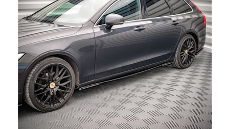 Diffuser Volvo V90 II Side Skirts Gloss Black