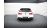 Diffuser BMW 1 F20 Facelift M-Pack Rear Valance Single Exhaust Version one side Gloss Black