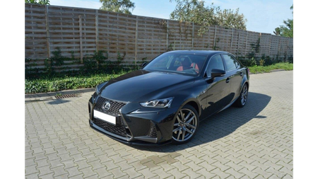 Splitter Lexus IS III Facelift F-Sport przód v.1 Gloss Black