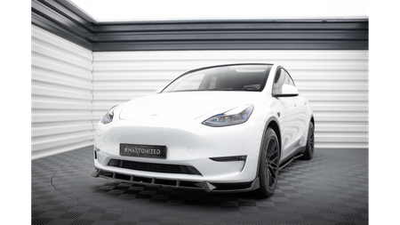 Splitter Tesla Model Y Front v.1 Gloss Black