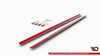 Diffuser Volkswagen Polo VI GTI Side Skirts Red