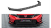 Splitter Honda Civic XI Type-R Front Pro + flaps Black