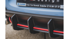 Dyfuzor Hyundai I30 III N Tył Racing Durability v.2 Black-Red