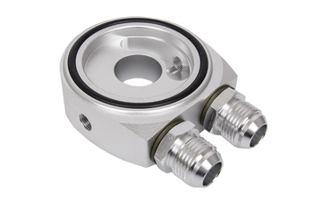 Podstawka pod filtr Oleju TurboWorks AN10 Srebrna