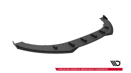 Splitter Audi TT S S-Line 8J Facelift Przód Street Pro Black-Red + Gloss Flaps