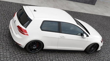 Spoiler Volkswagen Golf 7 GTI Clubsport Tył Gloss Black