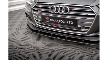 Splitter Audi A5 F5 Przód Pro Black
