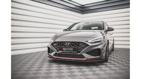 Splitter Hyundai I30 III Facelift N Przód Pro Black-Red