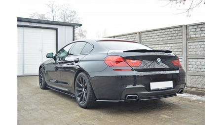 Splitter BMW 6 F06 M-Pack Rear Central without Diffuser Gloss Black