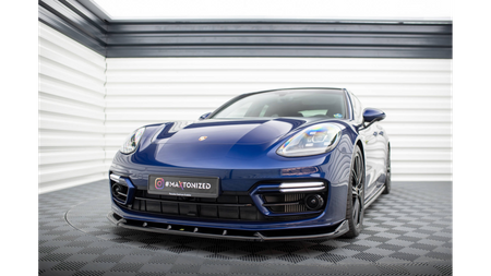 Splitter Porsche Panamera E-Hybrid 971 Facelift Front v.2