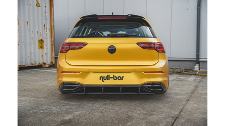 Diffuser Volkswagen Golf 8 Rear Racing Durability v.2 Black