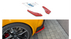 Splitter Toyota Supra V Tył Boczne v.2 Gloss Black