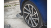 Splitter Volkswagen Golf 7 Facelift R Tył Boczne Racing Durability Red + Gloss Flaps