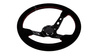 Steering wheel Pro 350mm offset:80mm Suede Black