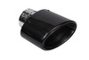 Exhaust Tip 150x90mm enter 67mm Carbon Gloss
