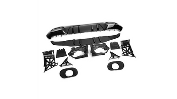 Diffuser Mercedes-Benz A W177 Rear Gloss Black