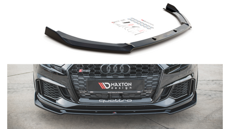 Splitter Audi RS3 8V Facelift Sportback Front v.3 Gloss Black