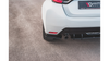 Splitter Toyota GR Yaris IV Rear Side Racing Durability Black-Red