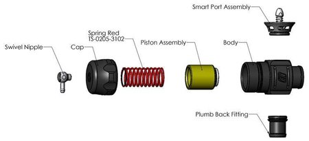 Turbosmart Blow Off Subaru WRX FA20F Smart Port 38mm