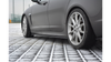 Diffuser Jaguar XF (X250) I SPORTBRAKE S-PACK Side Skirts Gloss Black