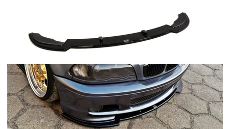 Splitter BMW 3 E46 M-Pack przód v.1 Gloss Black