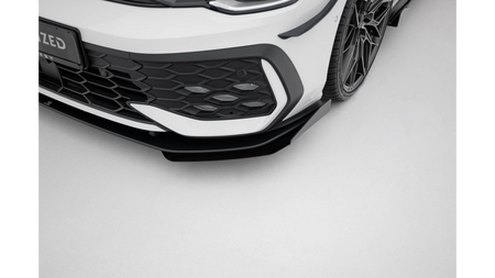 Splitter Volkswagen Golf GTI GTE R-Line Mk8 Facelift Front Side