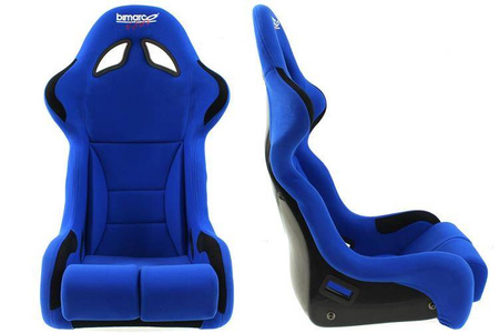 Fotel Sportowy Bimarco Futura Welur Blue Black FIA