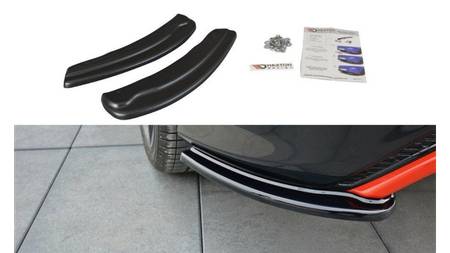 Splitter Ford Focus ST-Line III Facelift Rear Side Gloss Black