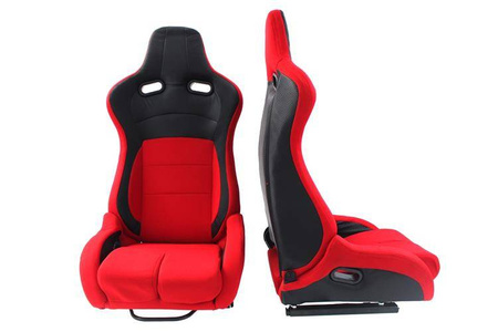 Racing seat Monza Furio Red