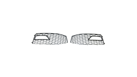 Fog Light Covers Audi A4 B8 Facelift Gloss Black