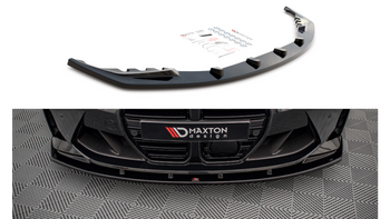 Splitter BMW 4 G82 3 G80 M-Pack przód v.1 Gloss Black