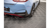 Splitter Hyundai I30 III Facelift N Fastback Tył Boczne Street Pro Black-Red