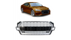 Grill Audi A5 F5 Facelift Silver & Gloss Black