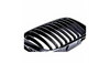 Grill BMW 3 E46 Compact pojedyncze żeberka Gloss Black