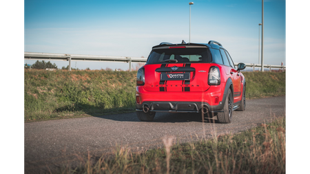 Splitter Mini Countryman II F60 JCW Tył Środkowy Gloss Black