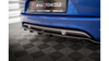 Splitter Renault Megane GT Line Grandtour III Facelift Rear Central with Diffuser Gloss Black