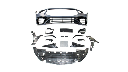 Zderzak Mercedes-Benz CLA C118 X118 Przód PDC SRA Spoiler