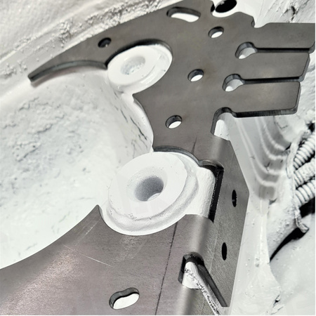 Reinforcement plate BMW 3 E36 Rear trailing arm mount