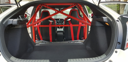 Rollbar skręcana pół klatka Honda Civic X Type R White
