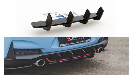 Dyfuzor Hyundai I30 III N Tył Racing Durability v.2 Black