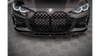 Splitter BMW 4 G22 M-Pack przód v.1 Gloss Black