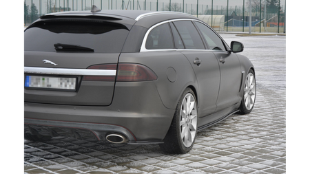 Dokładka Jaguar XF (X250) I SPORTBRAKE S-PACK Progi Gloss Black