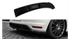 Splitter Volkswagen Polo V Facelift GTI Rear with Diffuser Gloss Black