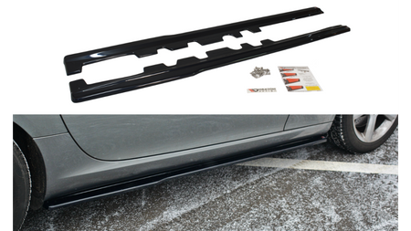 Dokładka Mercedes-Benz SLK R172 Progi Gloss Black