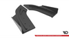 Splitter Mazda 3 I MPS Tył Boczne Street Pro Black-Red + Gloss Flaps