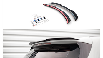 Spoiler Mercedes-Benz A W176 Gloss Black Tył