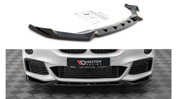 Splitter BMW X1 F48 M-Pack Front v.2 Gloss Black